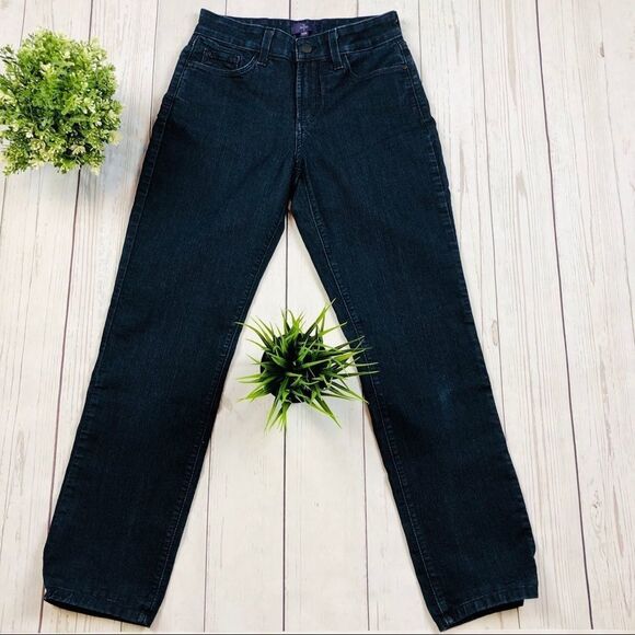 🇺🇸NYDJ Dark Wash Skinny Jeans Size 2 - Picture 1 of 10